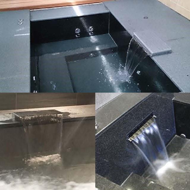 流瀑進水,翁來水之藝