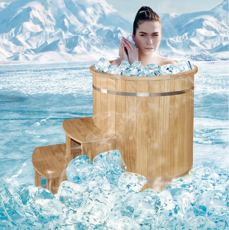 翁來水之藝,冰浴說明